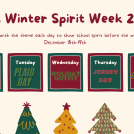 Purple Day, Plaid Day, Holiday Outfit Day, Jersey Day, PJ Day