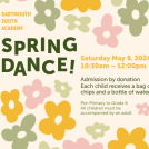 Spring Dance- May 9- PP-6 10:30 am